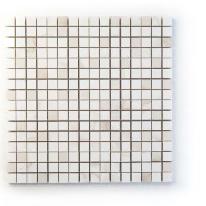 Mosaico in Pasta Bianca su Rete Calacatta Roma Diamond FAP Ceramiche