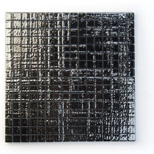 Mosaico Cross Silver della serie Dark Side in gres porcellanato FAP Ceramiche, ideale per ambienti moderni e luminosi Frontale